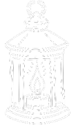 Lantern Path Logo Outline Whte